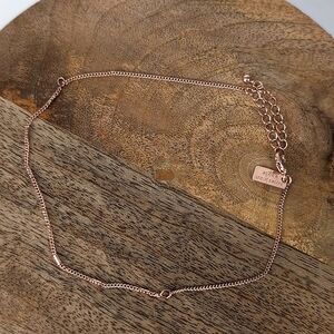 American Eagle Rose Gold Choker Necklace
